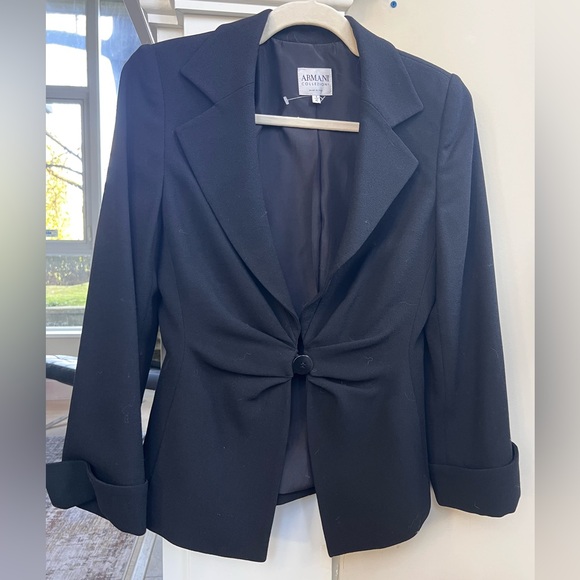 Armani Collezioni Jackets & Blazers - Armani Collezioni cinched blazer